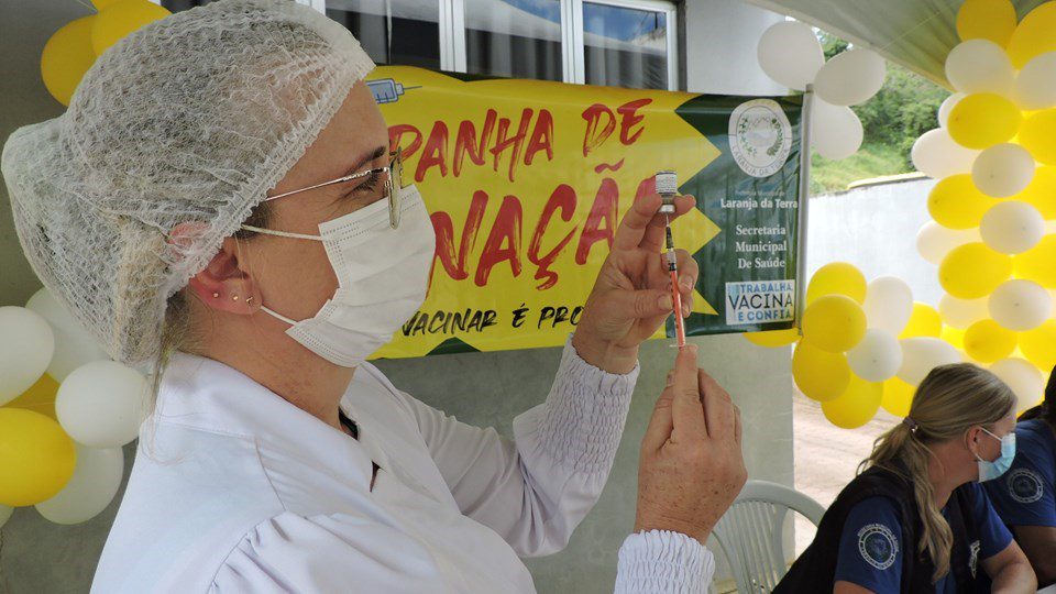 Municípios capixabas se destacam na vacinação da população contra Covid-19