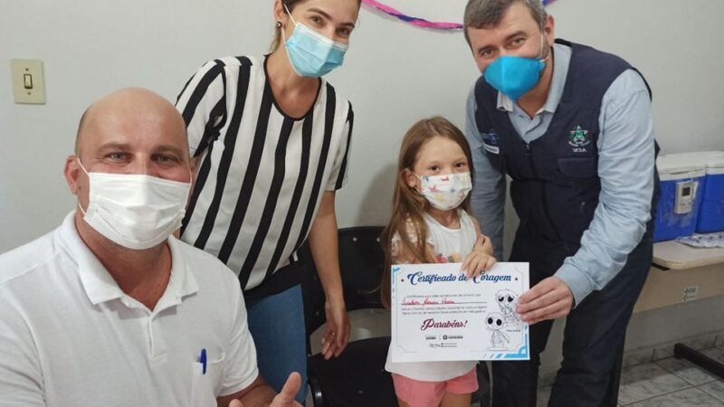 Mais de 12 mil crianças são imunizadas contra Covid-19 em dois dias de mutirão pelo Estado