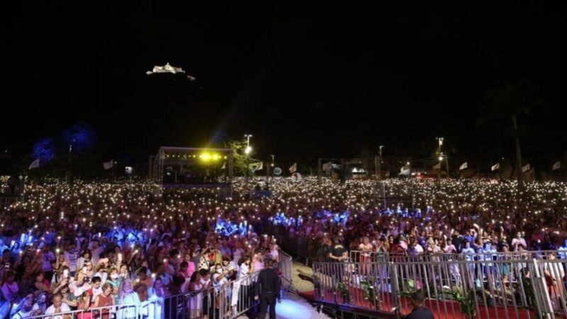Festa da Penha: mais de 100 mil fiéis na Romaria das Mulheres em Vila Velha