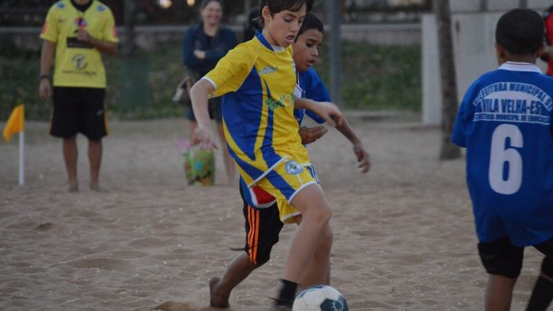 Copa Vitória de Futebol de Areia Infantil inscrições até (08) de maio