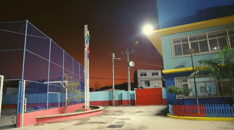 Escola Municipal de Ensino Fundamental Aylton de Almeid em Terra Vermelha sem muro há 17 anos é reformulada e entregue