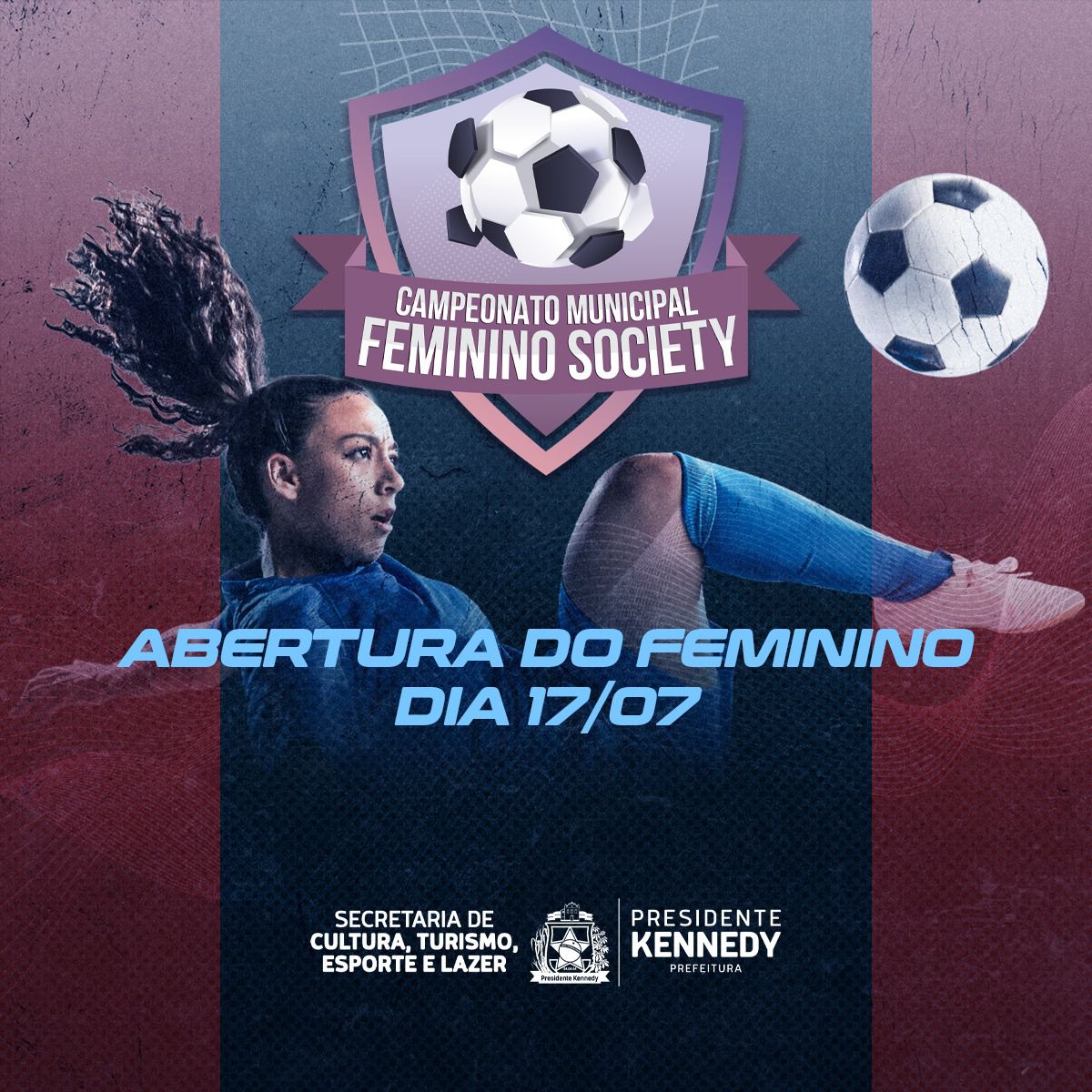 Campeonato Municipal Feminino e de Veteranos começam neste fim de semana em Presidente Kennedy