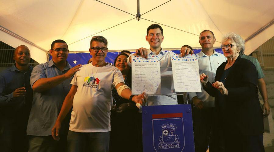 Vila Velha: ​iniciadas obras da praça de Vila Garrido e campo do Camelo