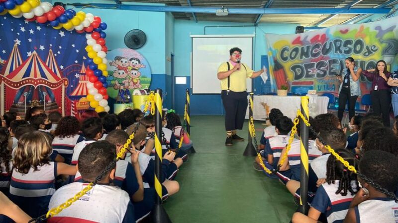 Mais de 100 alunos de Vila Velha participam da premiação de desenho na UMEF José Siqueira