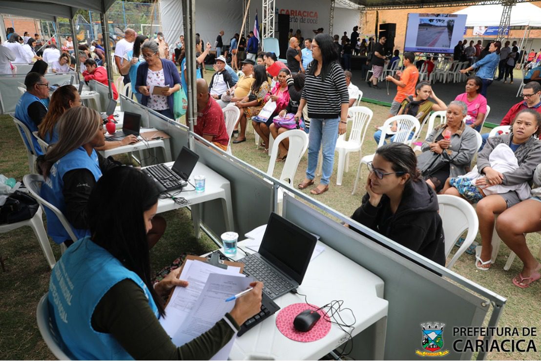 Cariacica + Perto de Você levará serviços gratuitos para Bandeirantes e região no próximo sábado (22)