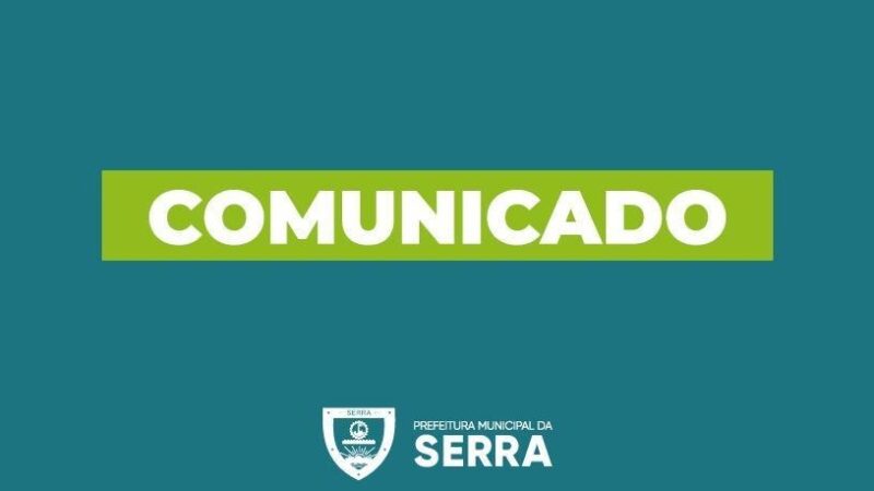 Prefeitura da Serra define datas de pagamento do 13º e salário de dezembro