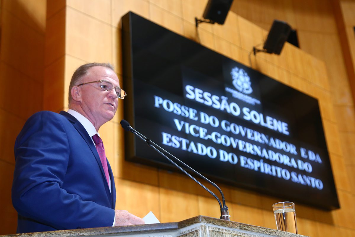 Renato Casagrande toma posse na Ales em 1º de janeiro