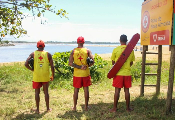 Equipes de guarda-vidas realizam mais de 24 mil abordagens em janeiro deste ano na Serra