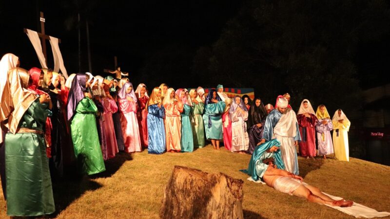 Ensaios para o 45º teatro da paixão de cristo começam na terça-feira em Viana