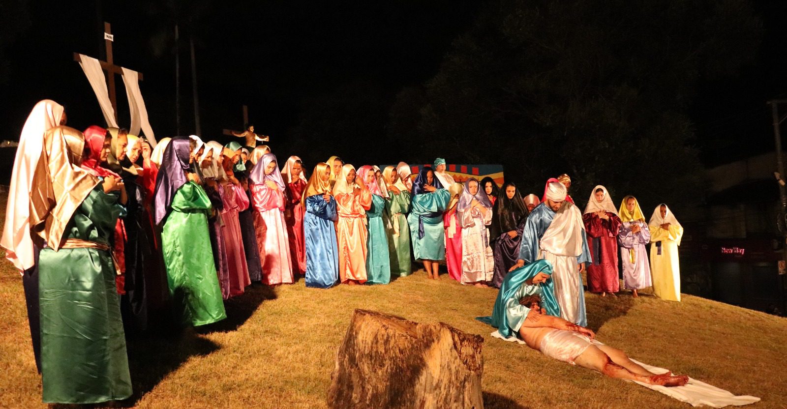 Ensaios para o 45º teatro da paixão de cristo começam na terça-feira em Viana