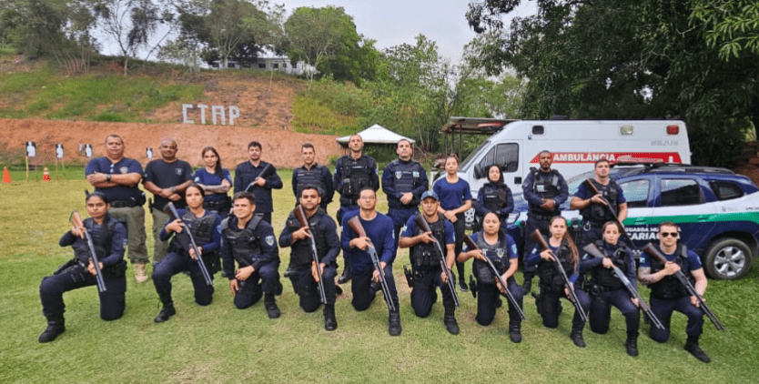 Etapa de qualificação para o uso de armas é finalizada pela Guarda Municipal de Cariacica