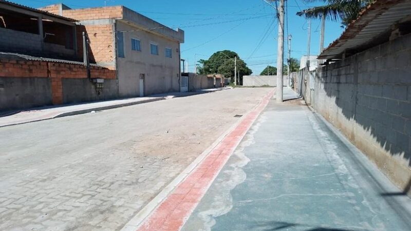 Obras de drenagem e pavimentação no bairro de Capuba na Serra avançam para a fase final