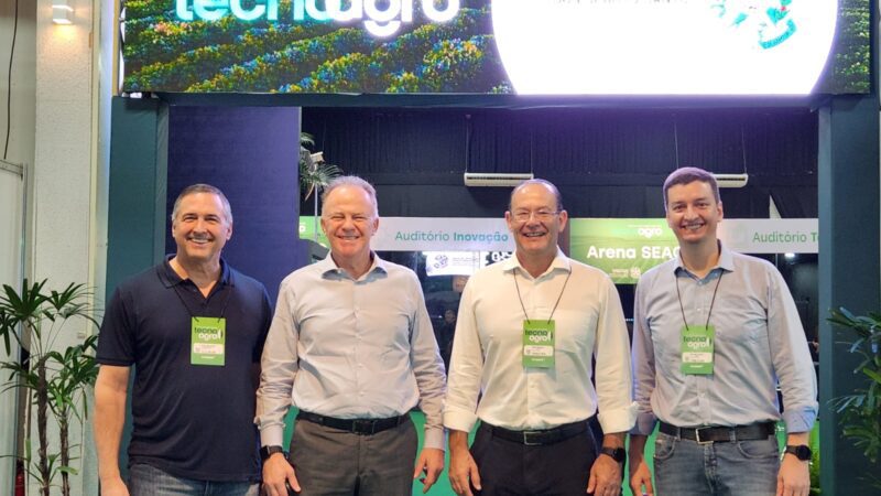 Governo do Estado participa da terceira edição da TecnoAgro 2023