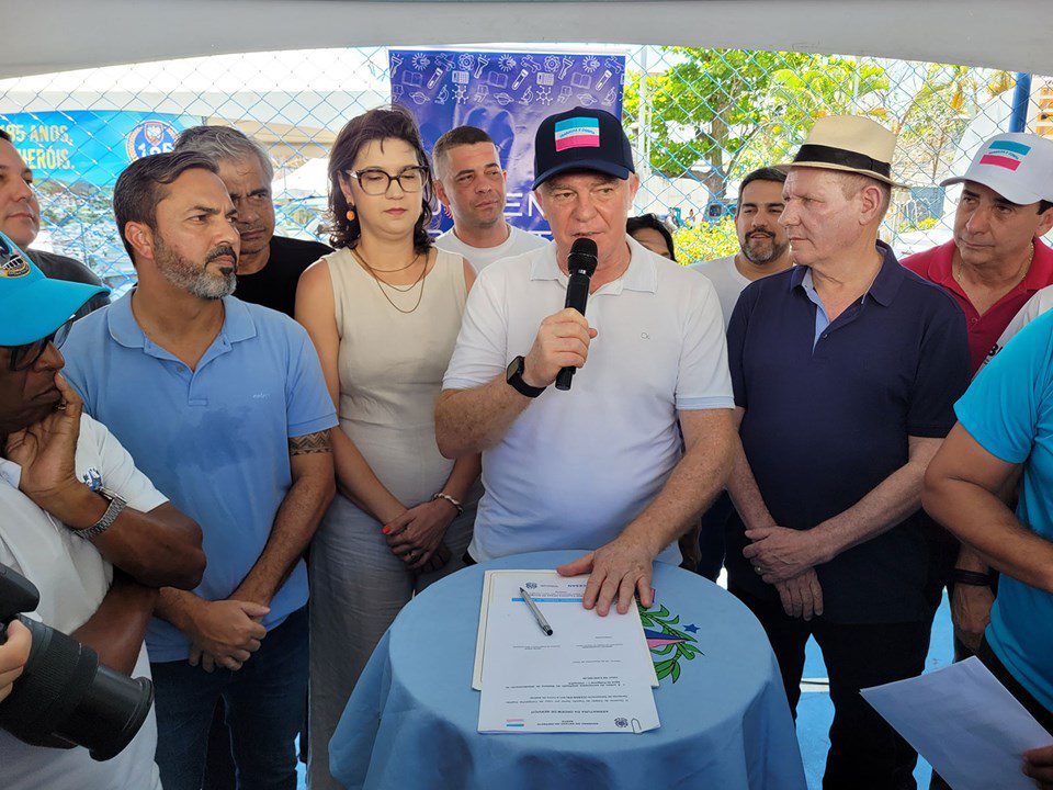 Governo e Cesan iniciam obras de ampliação do abastecimento em Vitória