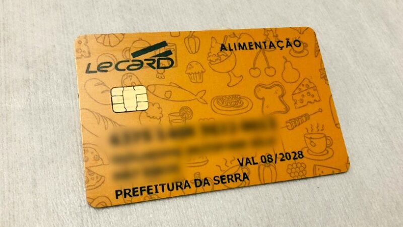 Atenção, servidores da Serra! Prazo para mudança de senha do cartão alimentação termina nesta sexta (19)