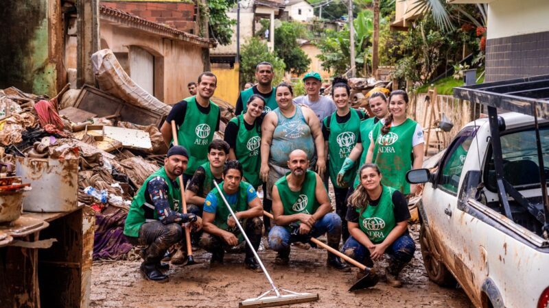 Mais de 100 voluntários chegam a Mimoso do Sul para prestar assistência à comunidade local