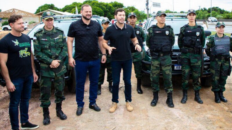 Prefeito Arnaldinho Borgo assina ordem de serviço para construção do Batalhão da PM Ambiental