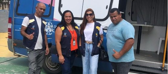 Unidade móvel do Procon realiza atendimento para mais de 40 pessoas em dois bairros de Cariacica