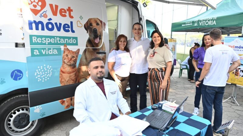 Consultório Veterinário Itinerante: Pazolini leva serviços móveis para a comunidade da Grande São Pedro