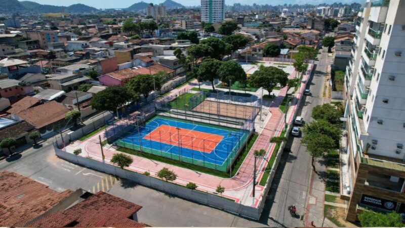 Jardim Guadalajara se prepara para a inauguração da nova praça das famílias nesta sexta-feira (3)