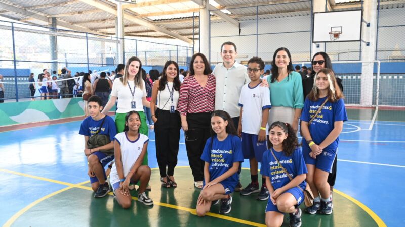 Apresentação de disciplinas eletivas na EMEF de tempo integral Moacyr Avidos conta com a presença de Pazolini, Ilha do Príncipe