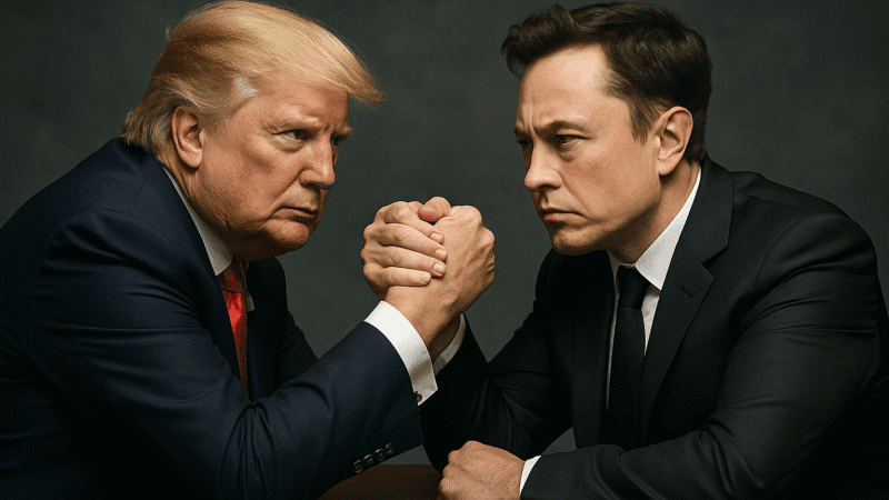 Trump ameaça cortar bilhões de Elon Musk, que acusa o presidente de ter ligação com Epstein