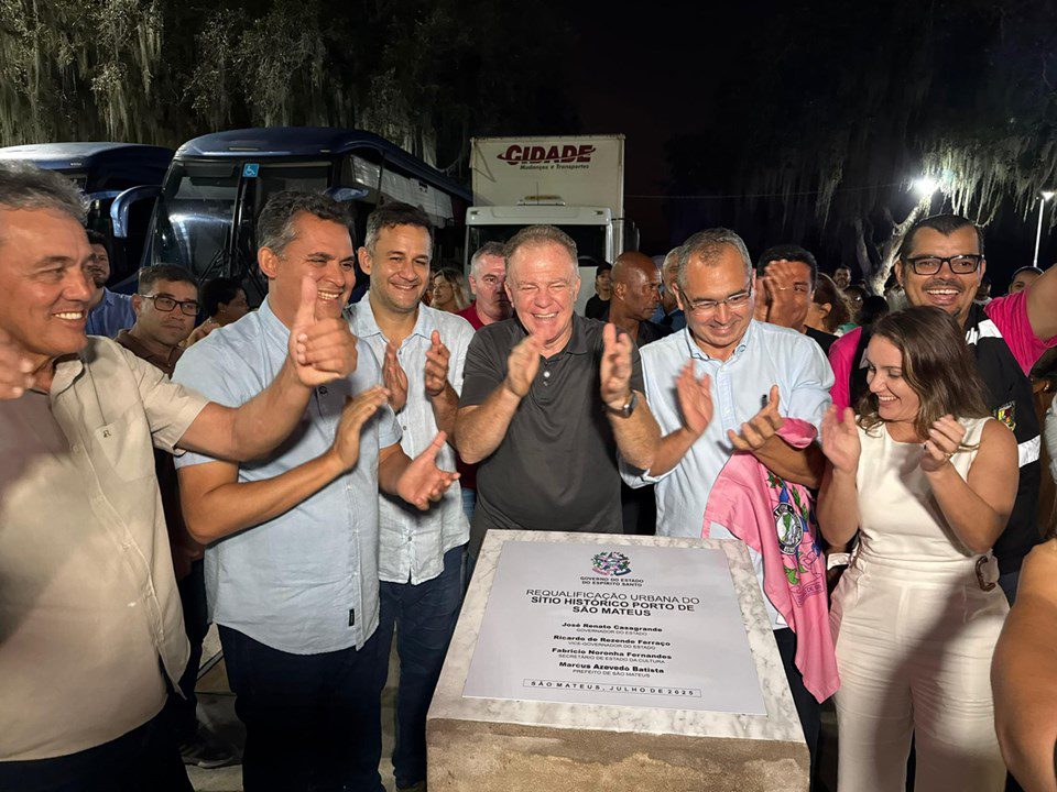 Governo do Estado entrega requalificação do Sítio Histórico de São Mateus e anuncia novos investimentos