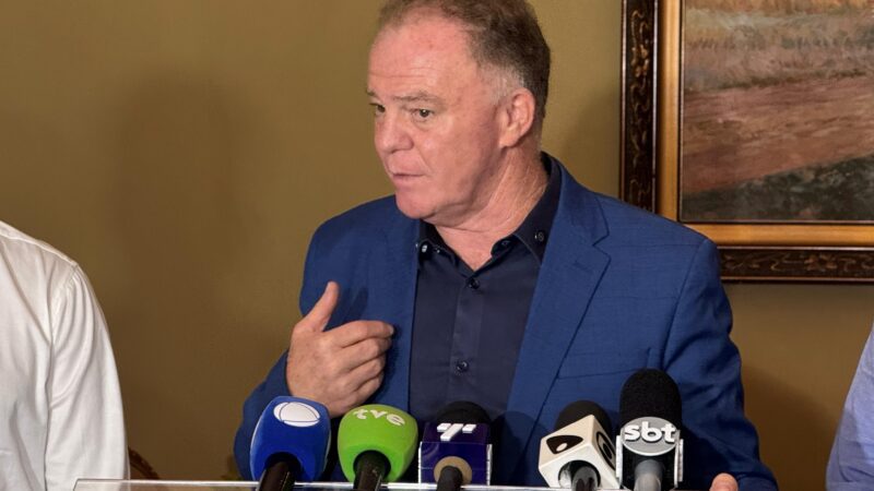 Casagrande comenta tarifaço de Trump: “temos de esperar a poeira baixar”