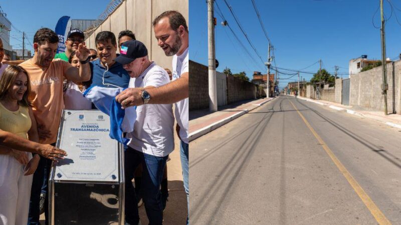 Prefeito e governador inauguram avenida que transforma acesso em Barramares