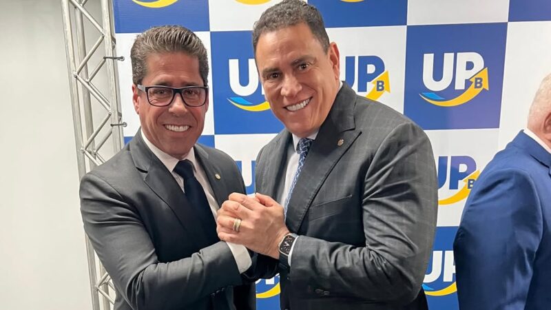 Deputado Marcelo Santos participa da convenção nacional do União Progressista