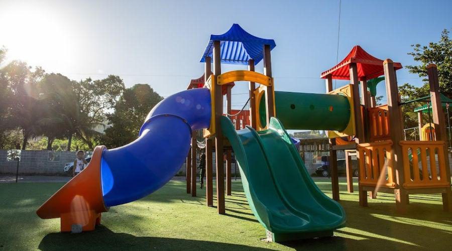 Nova praça de lazer é inaugurada para a comunidade de Sagrada Família nesta quarta-feira