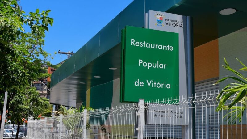 Prefeitura de Vitória  alerta: cadastramento para uso do Restaurante Popular de já está aberto