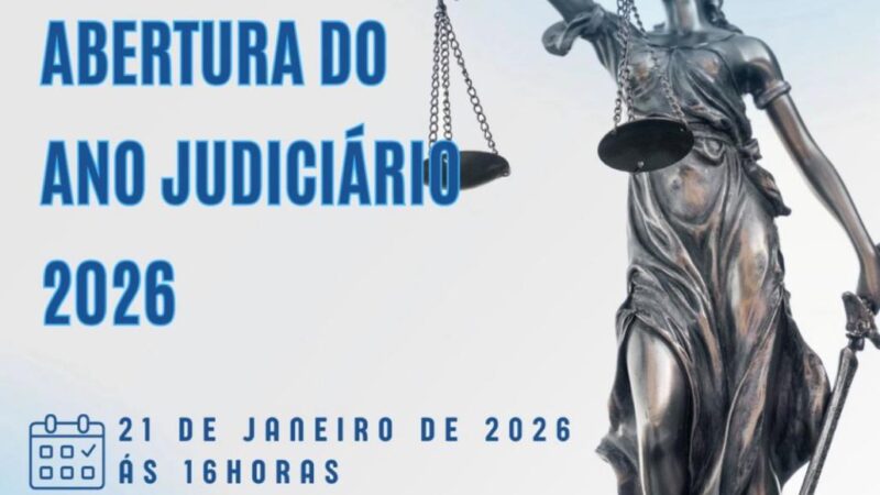 Cerimônia marca a abertura do Ano Judiciário 2026