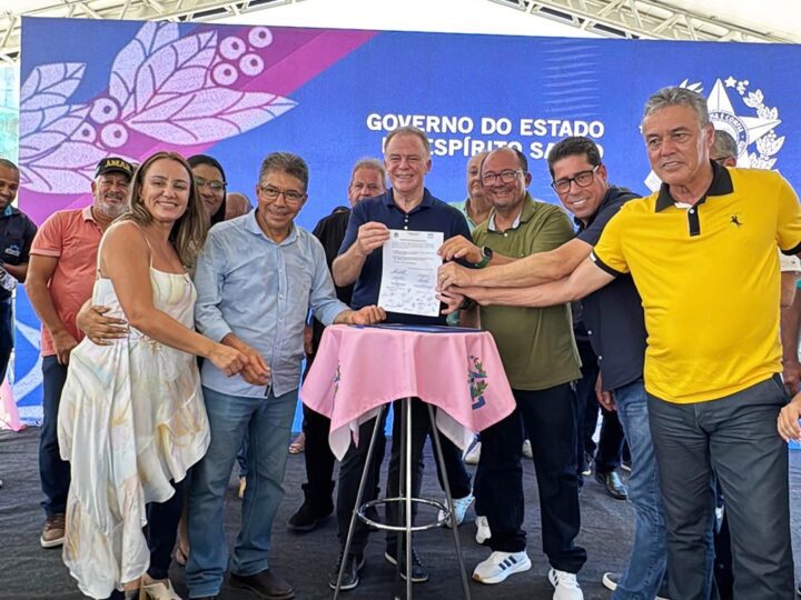 Governo do Estado anuncia investimentos em infraestrutura viária e abastecimento de água em Conceição da Barra