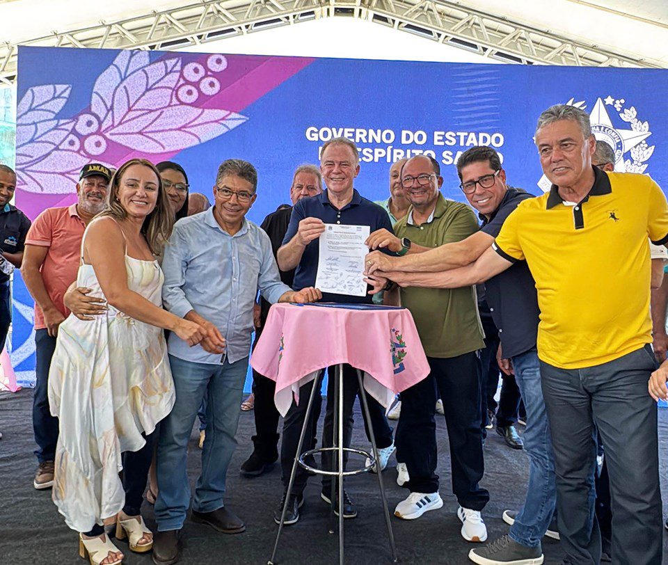 Governo do Estado anuncia investimentos em infraestrutura viária e abastecimento de água em Conceição da Barra