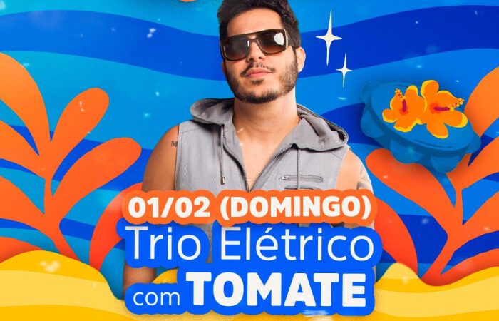 Tomate comanda trio elétrico que dá início ao Carnaval 2026 em Vitória no domingo