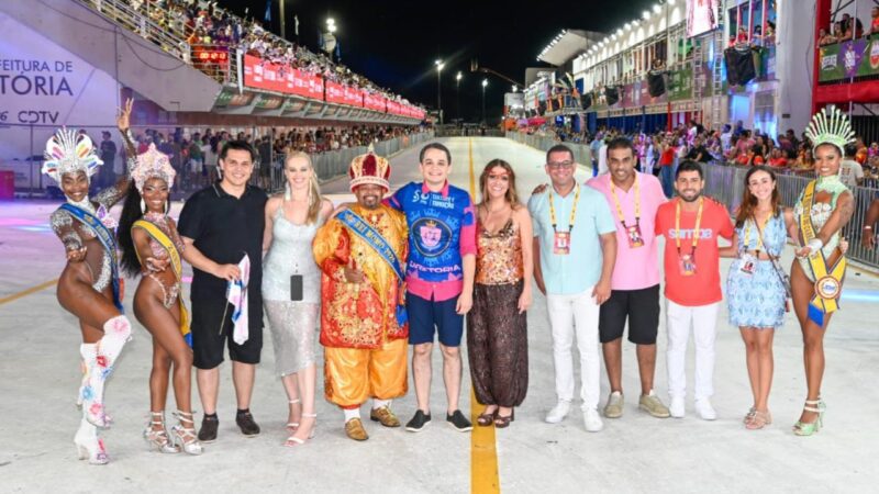 Pazolini inaugura o Carnaval do Brasil em grande estilo, destaca a Cidade do Samba e comemora no Sambão do Povo