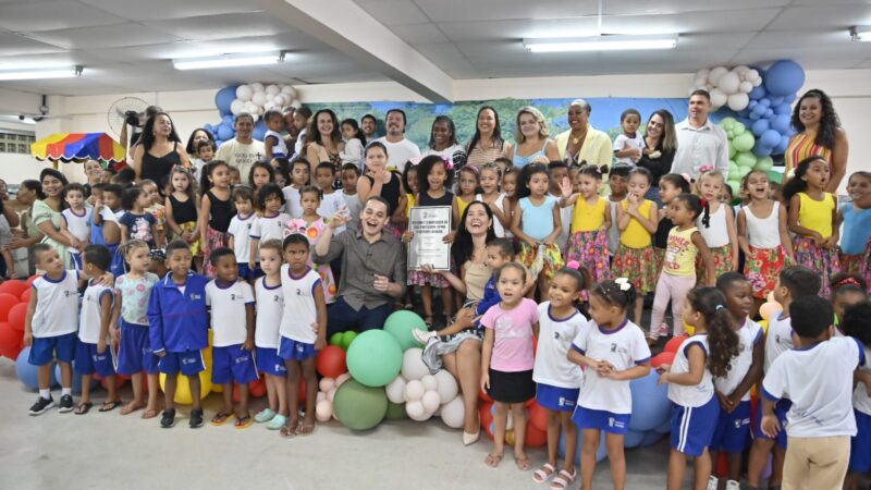 Pazolini moderniza CMEI Sophia Musengny com reforma e climatização