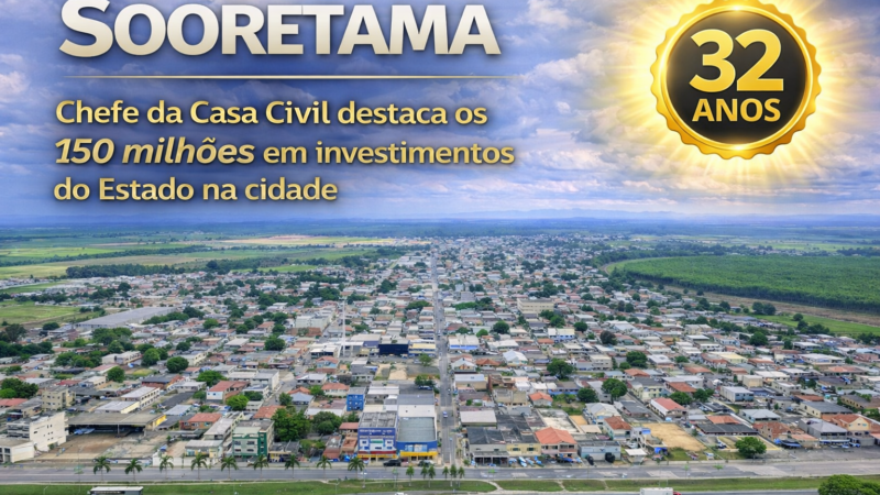 32 ANOS DE SOORETAMA: INVESTIMENTOS DO ESTADO IMPULSIONAM CRESCIMENTO E INFRAESTRUTURA