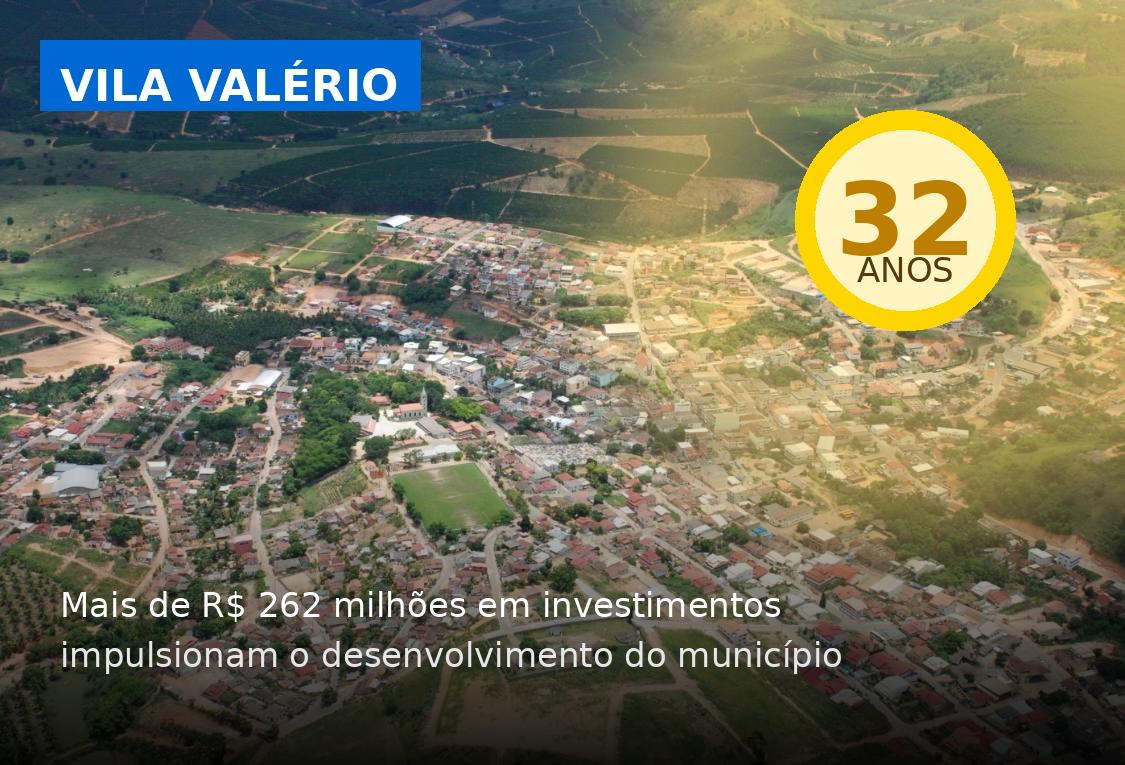 Chefe da Casa Civil destaca os mais de R$ 262 milhões em investimentos do Estado em Vila Valério