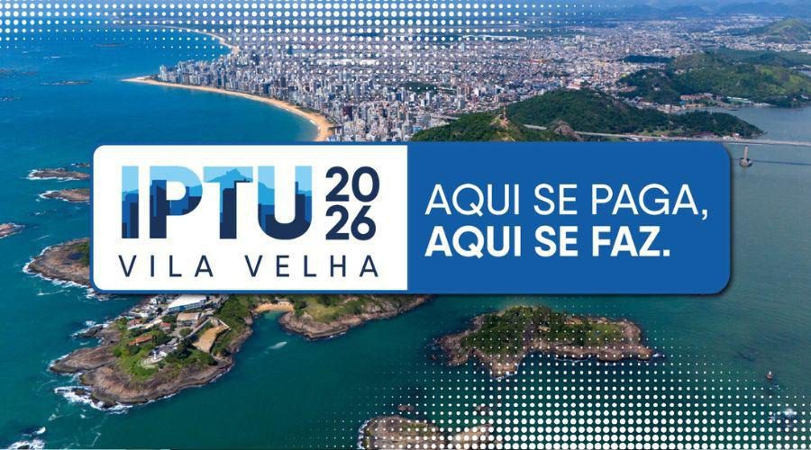Vila Velha amplia atendimento do IPTU 2026 até 19h na sexta (10)