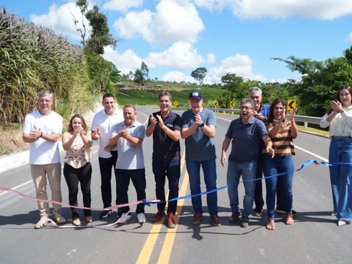 Governador Ricardo Ferraço entrega pavimentação e inaugura a rodovia ES-137 em Nova Venécia
