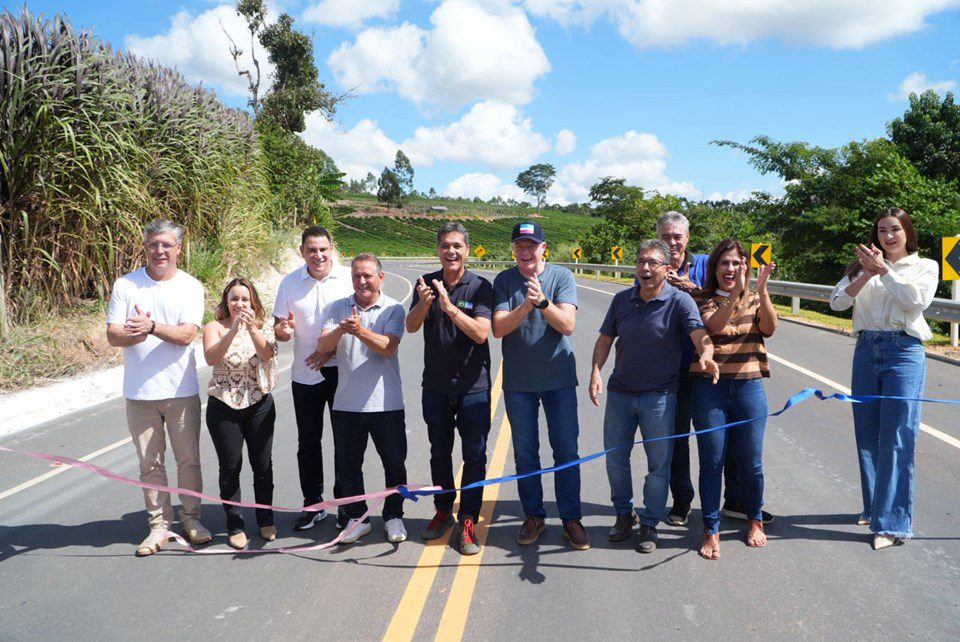 Governador Ricardo Ferraço entrega pavimentação e inaugura a rodovia ES-137 em Nova Venécia