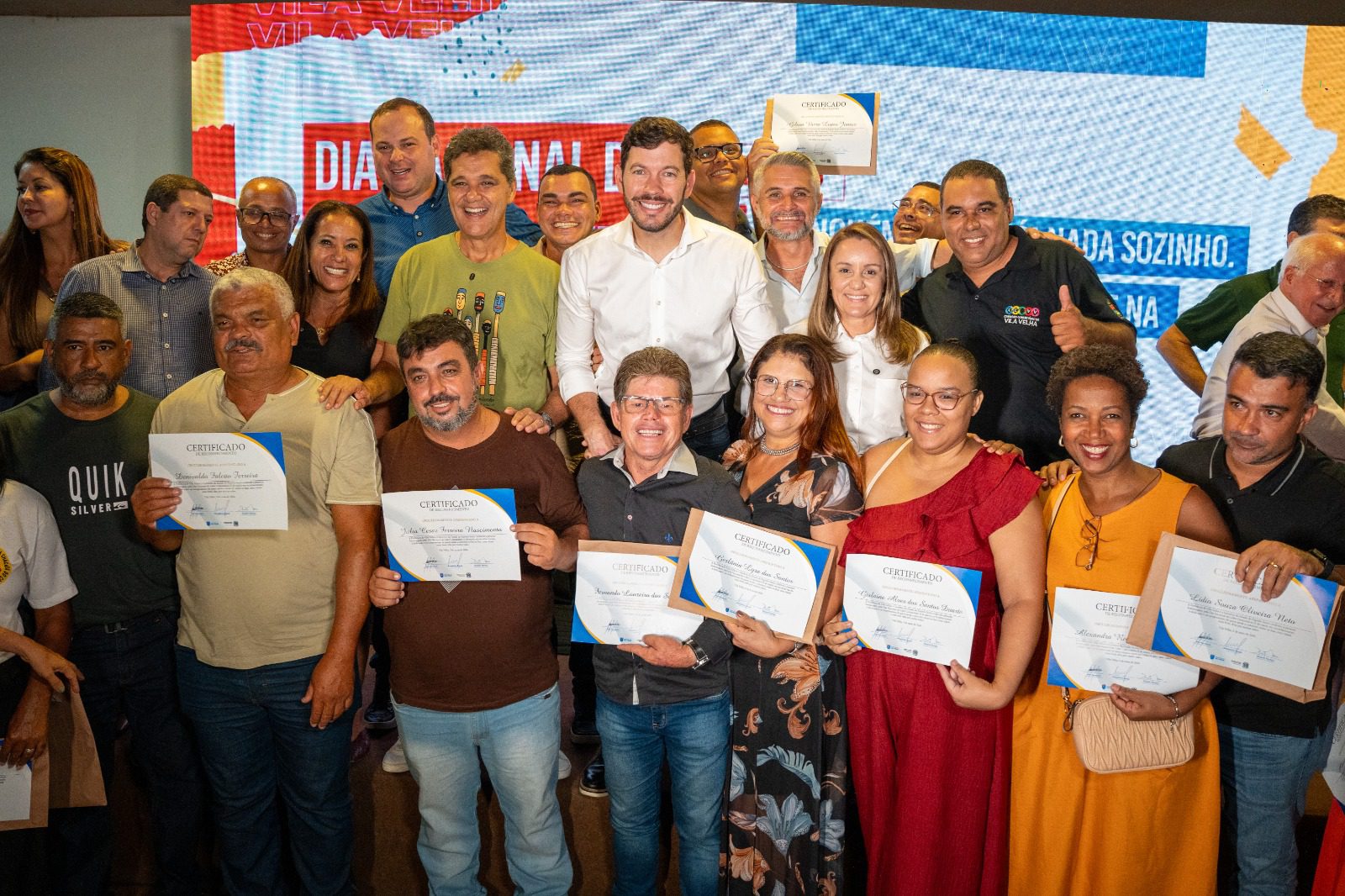 Vila Velha celebra o Dia Nacional do Líder Comunitário com homenagens