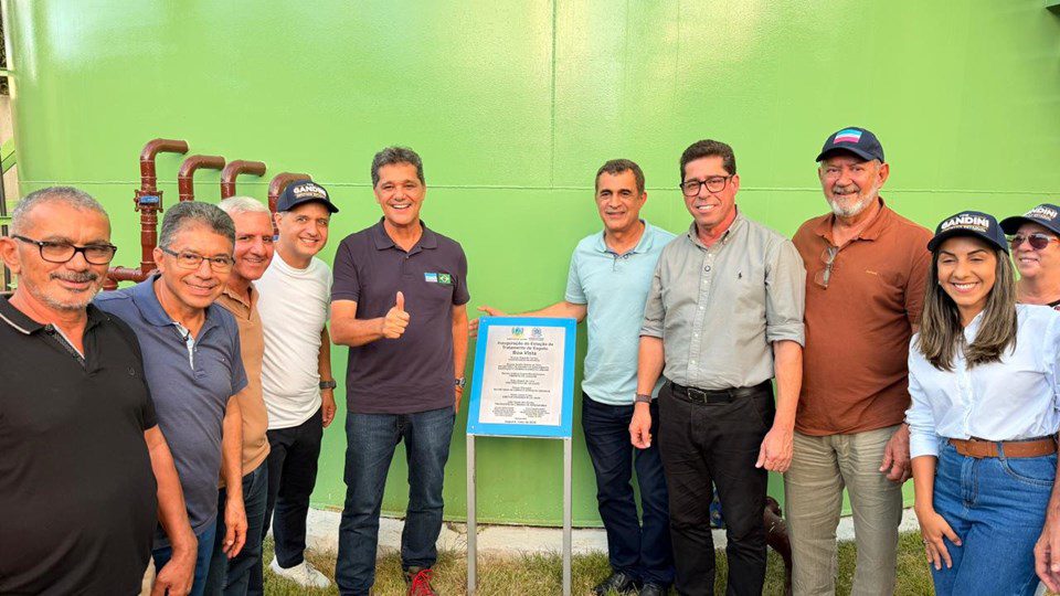 Governador inaugura melhorias no saneamento e anuncia pacote de investimentos em Jaguaré