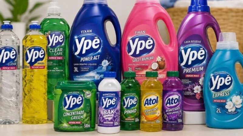Procon alerta consumidores para recall de produtos da Ypê