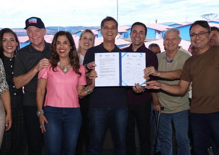 Governador inaugura obras e anuncia novos investimentos em São Gabriel da Palha