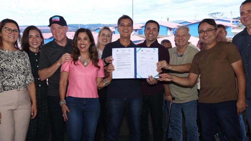 Governador inaugura obras e anuncia novos investimentos em São Gabriel da Palha