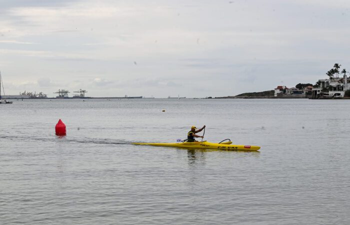 Remo, emoção e superação marcam abertura dos campeonatos de canoagem em Vitória