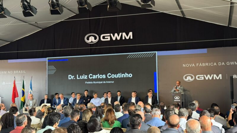 GWM amplia investimento no Brasil e confirma megafábrica em Aracruz